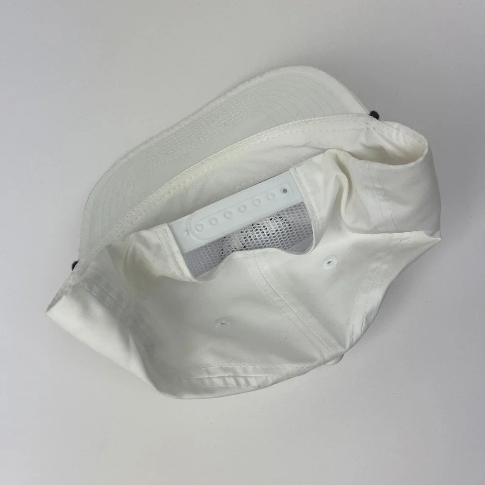 Decky Hat Unisex OSFM 6032 White World Mandate 2024 Dove Rope EUC
